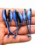 20 Pcs/Lot 5.5Cm 1G Paddle Tail Soft Bait Worms Grubs T Tail Lure Jig Head-PROLEURRE FISHING Store-F-Bargain Bait Box
