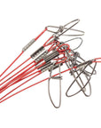20 Roots Fishing Lures Stainless Steel Trace Wire Leader Spinner Swivel Line-Cherie's Store-Bargain Bait Box
