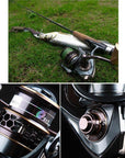 2000 3000 Spinning Fishing Reel 9+1Bb Gear Ratio 5.2:1 Double Metal Spool Lure-Spinning Reels-johny1688 Store-2000 Series-Bargain Bait Box