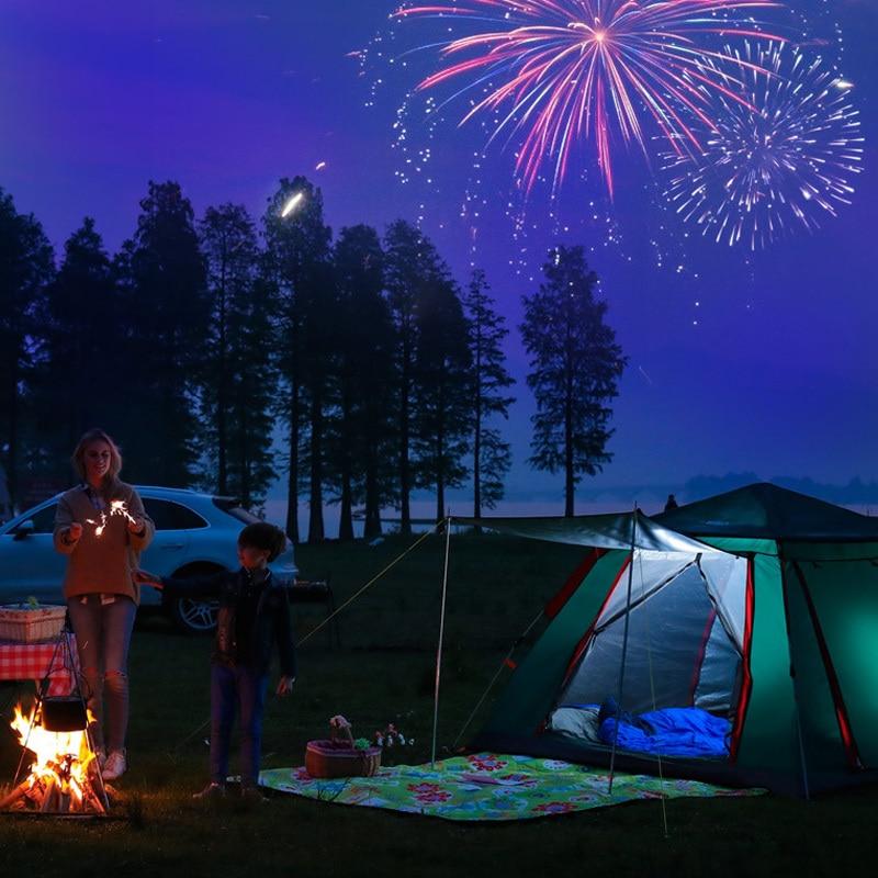 2019 Family Camping Tent 5/8 Person Large Space Tents Automatic Opening-Tents-Alpscamping Store-Super Plus Size 1-Bargain Bait Box