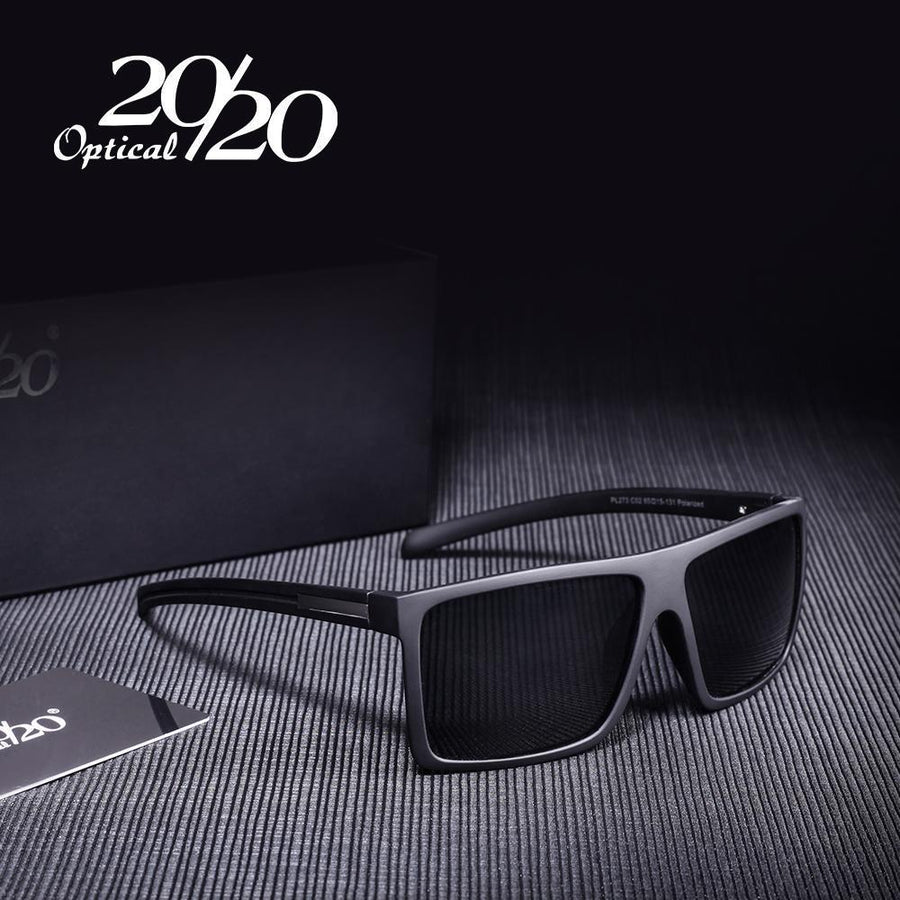 20/20 Classic Black Polarized Sunglasses Men Driving Sun Glasses For Man-Polarized Sunglasses-Bargain Bait Box-C01 Black Smoke-Bargain Bait Box