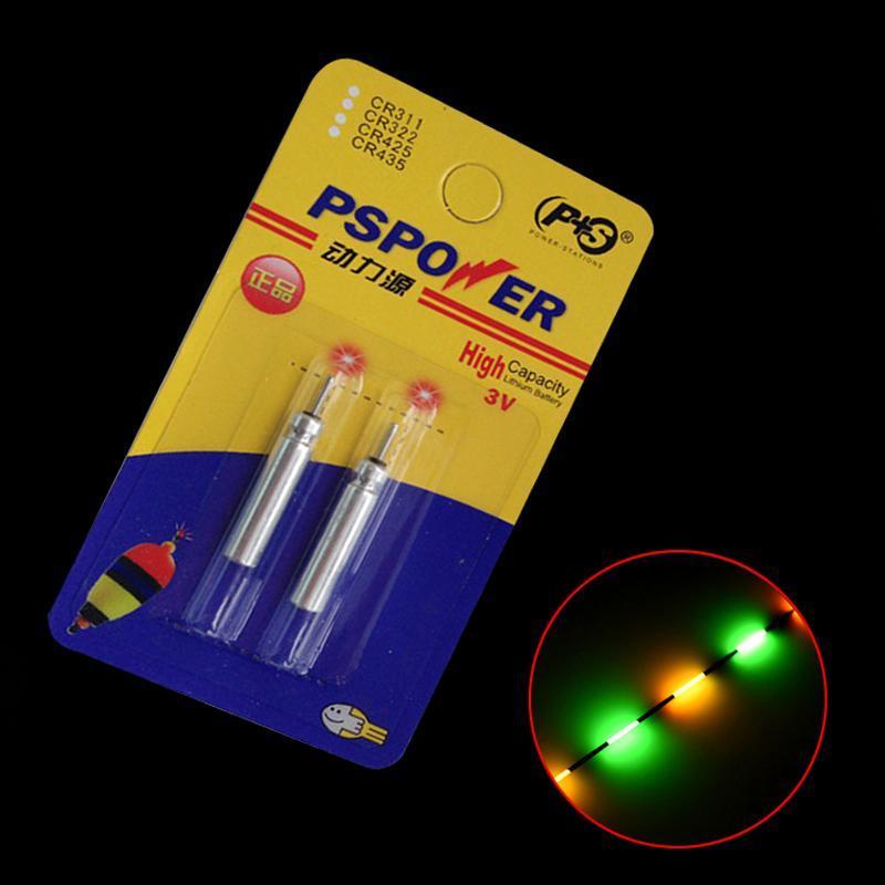 20Pcs Electronic Fishing Float Battery Cr425 Cr322 Cr435 Cr311 For Glowing Night-Glow Floats-Bargain Bait Box-CR425 20pcs-Bargain Bait Box