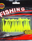 20Pcs/Package Fishing 4.7Cm 0.7G Soft Baits Shad Fishing S Para Wd-339-Unrigged Plastic Swimbaits-Bargain Bait Box-B-Bargain Bait Box
