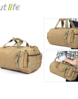 20L Nylon Outdoor Hand Shoulder Bag Camping Hiking Sport Bag Portable Molle Army-Monka Outdoor Store-khaki-Bargain Bait Box