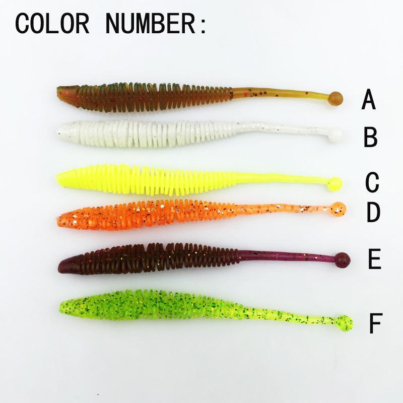 20Pcs False Fishing Lures Baits Ideal Soft Fishing Tackle Gear Durable Lures-Dreamer Zhou&#39;store-Color A-Bargain Bait Box
