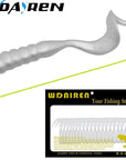 20Pcs/Lot 48Mm 1G Fishing Soft Lure Worms Swing Curly Tail Grub Artificial-WDAIREN KANNI Store-A-Bargain Bait Box