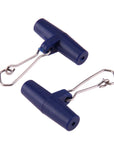 20Pcs/Lot Zip Slider High-Strength Fishing Line Sinker Slider Slides Hook Snap-Agreement-Red-Bargain Bait Box