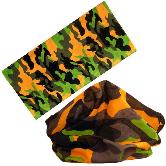 21 Style Camouflage Polyester Scarves Outdoor Sports Bandanas Camping Headwear-Vilead GoTravel Store-J1 1-Bargain Bait Box