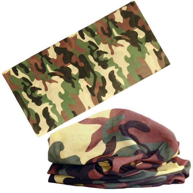 21 Style Camouflage Polyester Scarves Outdoor Sports Bandanas Camping Headwear-Vilead GoTravel Store-J1 2-Bargain Bait Box