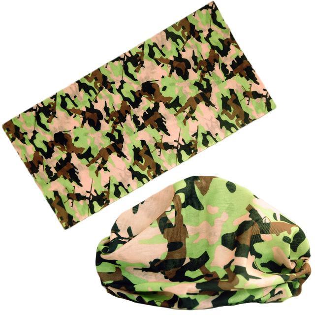 21 Style Camouflage Polyester Scarves Outdoor Sports Bandanas Camping Headwear-Vilead GoTravel Store-J2 1-Bargain Bait Box