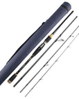 2.1M Portable 4 Sections Carbon Fibre Outdoor Fishing Rod Lightweight Travel Rod-Baitcasting Rods-Shenzhen Chase's Stylish Fishing & Riding Store-Burgundy-Bargain Bait Box