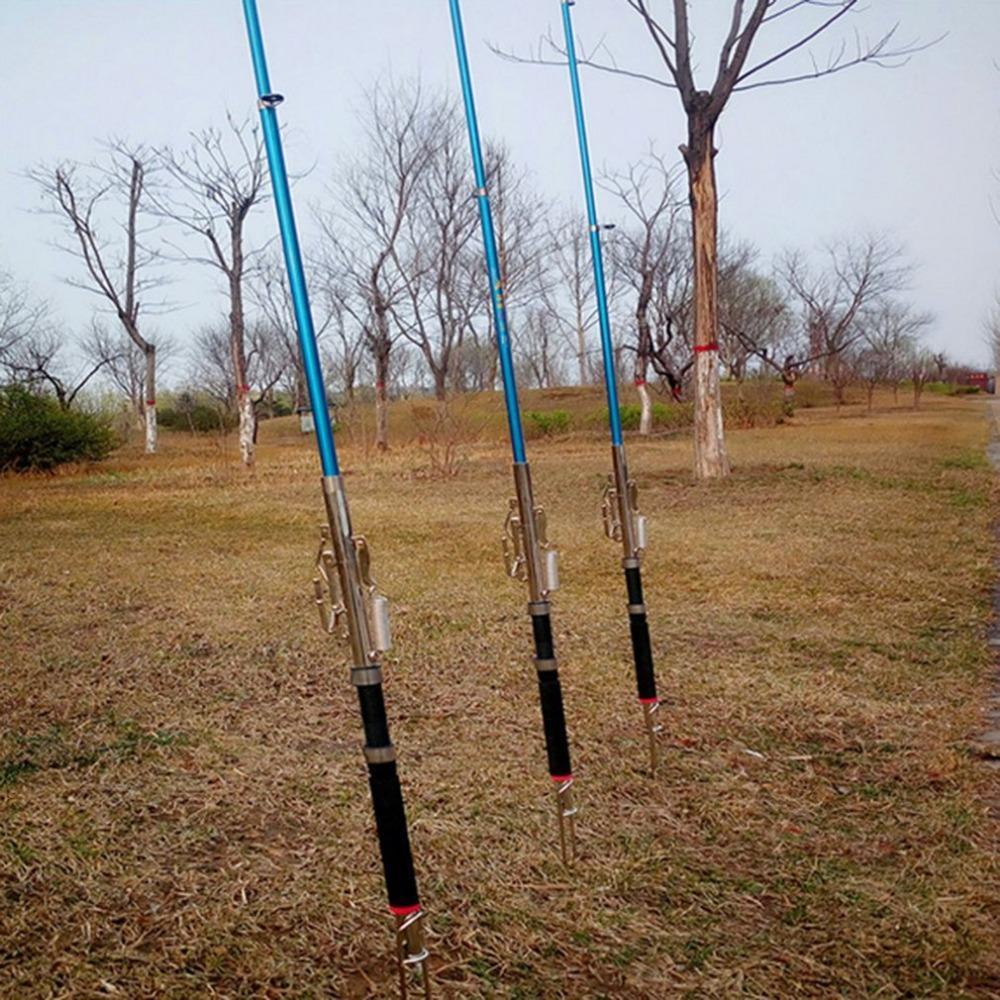 2.1M/2.4M/2.7M Long Automatic Fishing Rod River Lake Fish Pole Spring Holder-Automatic Fishing Rods-Outdoor Fan Zone Store-2.1 m-Bargain Bait Box
