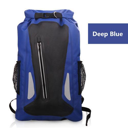 25L Outdoor River Trekking Backpack Waterproof Bag Camping Hiking Backpacks-WinmaxSportsBag Store-Deep Blue-Bargain Bait Box