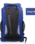 25L Outdoor River Trekking Backpack Waterproof Bag Camping Hiking Backpacks-WinmaxSportsBag Store-Deep Blue-Bargain Bait Box