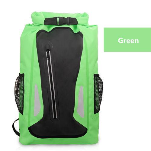 25L Outdoor River Trekking Backpack Waterproof Bag Camping Hiking Backpacks-WinmaxSportsBag Store-Green Color-Bargain Bait Box