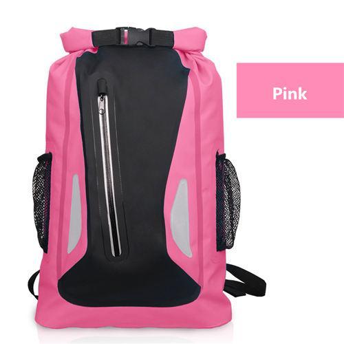25L Outdoor River Trekking Backpack Waterproof Bag Camping Hiking Backpacks-WinmaxSportsBag Store-Pink-Bargain Bait Box