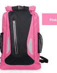 25L Outdoor River Trekking Backpack Waterproof Bag Camping Hiking Backpacks-WinmaxSportsBag Store-Pink-Bargain Bait Box