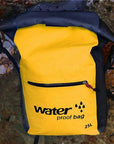 25L Waterproof Dry Bag Backpack Sack Storage Bag Rafting Sports Kayaking-Dry Bags-Bargain Bait Box-Yellow Color-Bargain Bait Box