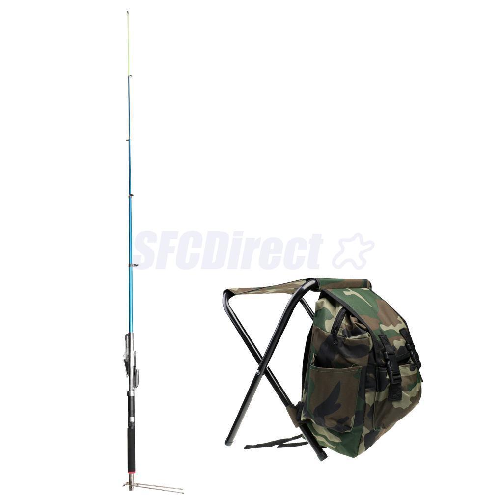 2.7M 6-Section Telescopic Fishing Rod Inserted Automatic Rod + 2 In 1 Foldable-Automatic Fishing Rods-OutdoorSport Lover Store-Bargain Bait Box