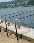 2.7M Telescopic Automatic Fishing Rod + Fishing Lure Hooks Baits Waist Storage-Automatic Fishing Rods-OutdoorSport Lover Store-Bargain Bait Box