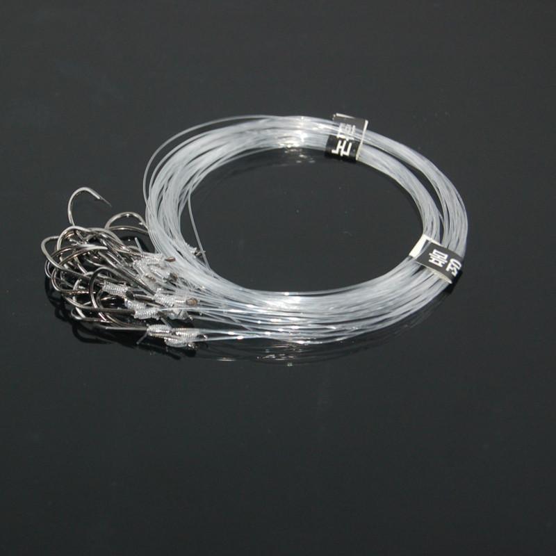 28Pcs/Pack High Carbon Steel Fishhook With Fishing Line Barbed Fishing Hooks-FIZZ Official Store-10-Bargain Bait Box