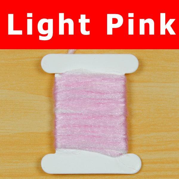 2M/Card Fly Tying Parachute Fly Wing Synthetic Pp Fiber Tail Wings Materials-Fly Tying Materials-Bargain Bait Box-light pink-Bargain Bait Box