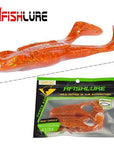 2Pcs/Lot Afish Frog Soft 105Mm 13G Plastic Rayfrog Black Fish Killing Plastic-Frog Baits-Bargain Bait Box-COLOR1-Bargain Bait Box