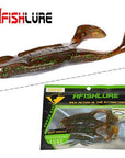 2Pcs/Lot Afish Frog Soft 105Mm 13G Plastic Rayfrog Black Fish Killing Plastic-Frog Baits-Bargain Bait Box-COLOR7-Bargain Bait Box