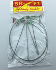 2Pcs/Lot Swivel String Fishing Hook Anti-Winding Practical Steel Sea Fishing-Bait RIgs-Bargain Bait Box-804-Bargain Bait Box