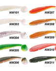 2Bags Soft Baits 70Mm95Mm120Mm T-Tail Fishing Lure Isca Artificial Para Pesca-SmartLure Store-70mm-Bargain Bait Box