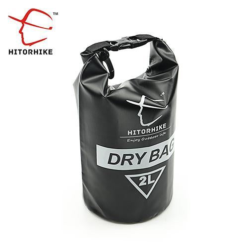 2L 5L Outdoor Pvc Ipx6 Waterproof Dry Bag Durable Lightweight Diving Floating-hitorhikeoutdoors Store-2L BLACK-Bargain Bait Box