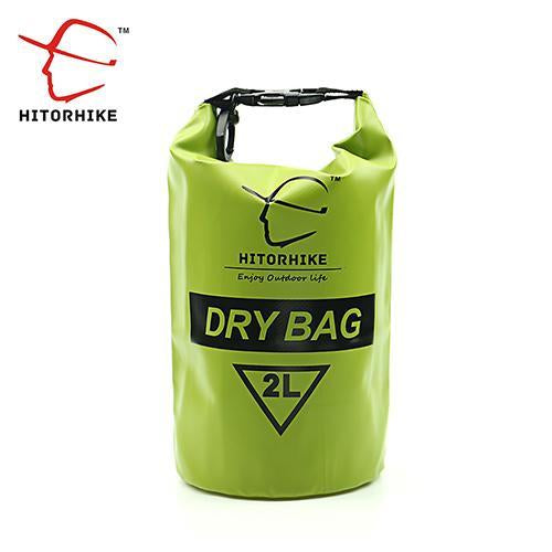 2L 5L Outdoor Pvc Ipx6 Waterproof Dry Bag Durable Lightweight Diving Floating-hitorhikeoutdoors Store-2L GREEN-Bargain Bait Box