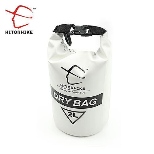 2L 5L Outdoor Pvc Ipx6 Waterproof Dry Bag Durable Lightweight Diving Floating-hitorhikeoutdoors Store-2L WHITE-Bargain Bait Box