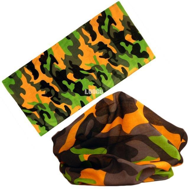 2Pcs Camouflage Polyester Hiking Scarves Seamless Knitting Outdoor Camping-Wolves Store-J1-1-Bargain Bait Box