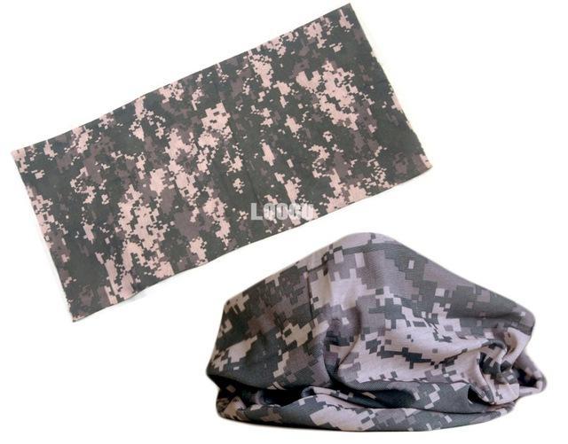 2Pcs Camouflage Polyester Hiking Scarves Seamless Knitting Outdoor Camping-Wolves Store-J4-1-Bargain Bait Box