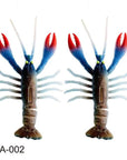 2Pcs Crazy Crawfish Soft Bait Fishing Lure Life Like Signal Crayfish Jig Head-Fishing Lures-hunt-house Store-HA-002-Bargain Bait Box