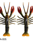 2Pcs Crazy Crawfish Soft Bait Fishing Lure Life Like Signal Crayfish Jig Head-Fishing Lures-hunt-house Store-HA-005-Bargain Bait Box