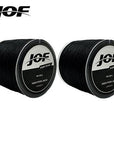 2Pcs Jof 4Strands 500M 10Lb - 80Lb Braided Fishing Line Pe Strong-HD Outdoor Equipment Store-Black-0.4-Bargain Bait Box