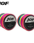 2Pcs Jof 4Strands 500M 10Lb - 80Lb Braided Fishing Line Pe Strong-HD Outdoor Equipment Store-Multicolor-0.4-Bargain Bait Box