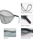 2Pcs Landing Net Catch And Release Nets Scoop Brail Nylon Mesh Netting For Fly-Fishing Nets-Bargain Bait Box-Bargain Bait Box