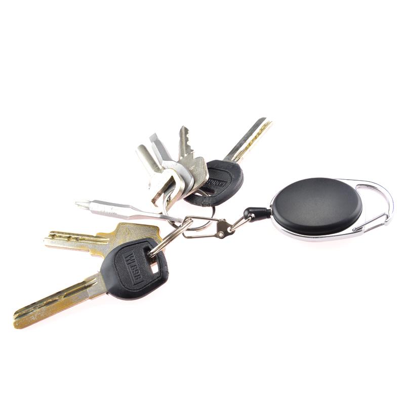 2Pcs Outdoor Edc Telescopic Spring Type Key Ring For Keys-CBTForce Official Store-Bargain Bait Box