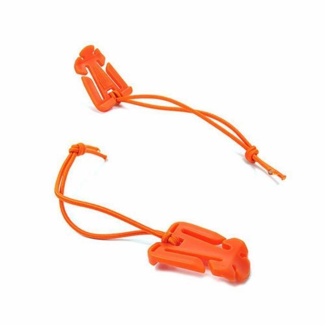 2Pcs Outdoor Elastic Rope Triangle Fixing Clip Clamp Climbing Backpack Bag Molle-Su Athletics Shop Store-WN0620O-Bargain Bait Box
