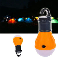 2Pcs Outdoor Hanging Led 3X Q5 Led Camping Tent Light Sos Bulb 100000 Hours-Betiuka's store-Bargain Bait Box