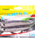 2Pcs/Lot 16G/15Cm Soft Fishing Lure Shad Manual Silicone Bass Minnow-Be a Invincible fishing Store-F-Bargain Bait Box
