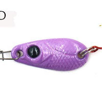 2Pcs/Lot 2.1G Pesca Micro Mini Trout Spoon Lures Ultralight River Fishing Spoons-MC&LURE Store-A-Bargain Bait Box