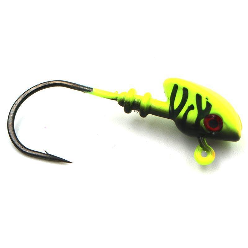 2Pcs/Lot Fish Head Hooks 7/10/14G Lead Head Hook Lure Hook Jig Head Multicolor-MC&LURE Store-10g A-Bargain Bait Box