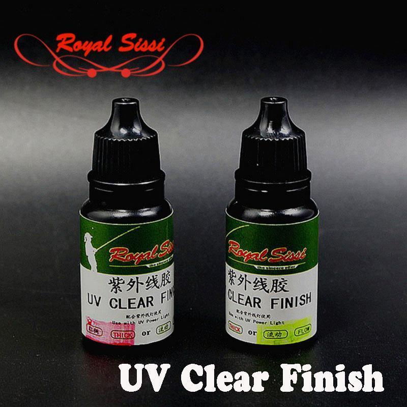 2Styles Uv Clear Finish Glue Combo Thin& Thick Instant Cure Super Clear Uv-Royal Sissi Franchised Store-Bargain Bait Box