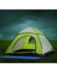 3-4 Person Outdoor Camping Tent For Hiking Trekking Backpacking Fishing-YunChengXiang Outdoor Store-Orange-Bargain Bait Box