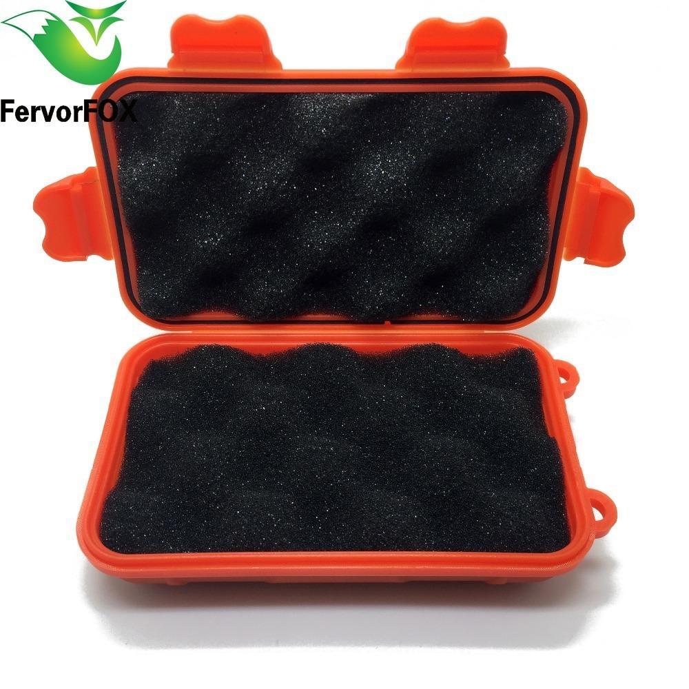 3 Colors Outdoor Survival Kit Shockproof Box Waterproof Airtight Survival-Infinit Import&amp;Export Trading Co.,Ltd.-Brown-Bargain Bait Box