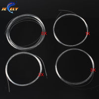 3 Pieces Top Quality Tapered Fly Fishing Line 9Ft 2.7M (0X,1X,3X,4X,5X,6X,7X)-jeely Official Store-0X-Bargain Bait Box